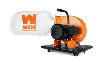 Dust Collector 7.4A Motor w/ 15Gal Bag, Mobile Base & Opt Wall Mount