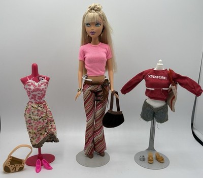 2005 Mattel My Scene Swappin  Head Styles Barbie Doll H0998 Redressed w/ Extras