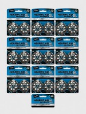 Lot of 10 Packs Signature Select Hearing Aid Batteries Size 312   160 Total