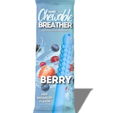 Natural Aromatherapy Quit Vaping Aid   Health Chews BERRY Stress Relief Tool