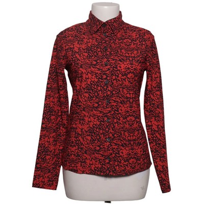 Cada Dia, Bluse, Größe: 36, Rot/Schwarz, Elasthan/Polyamid, Print, Damen #eqa