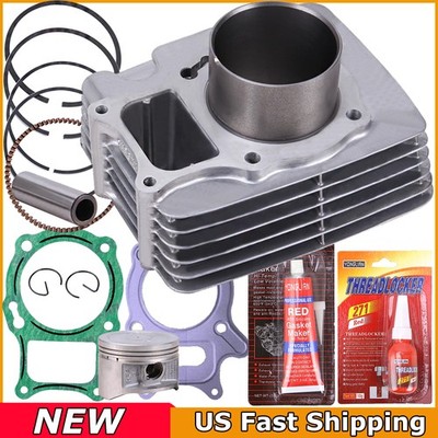 For Honda TRX250TM TRX250TE 2X4 Cylinder Piston Rings Top End Rebuild Kit 229CC