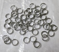 Jump Rings 50 Stainless Steel O Connectors 5mm Jewelry Silver Color Craft