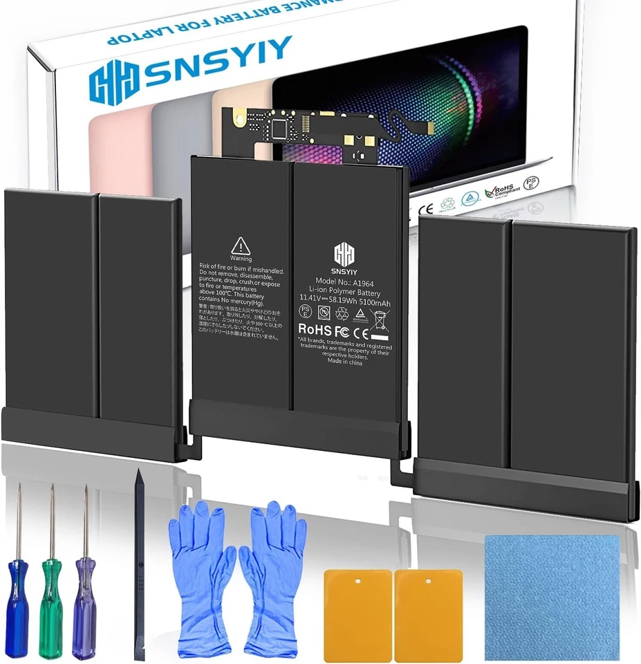 Lithium Polymer Battery for MacBook Pro 13 Inch (2018, 2019, 2020) - OEM Upgrade - Image 3 of 4