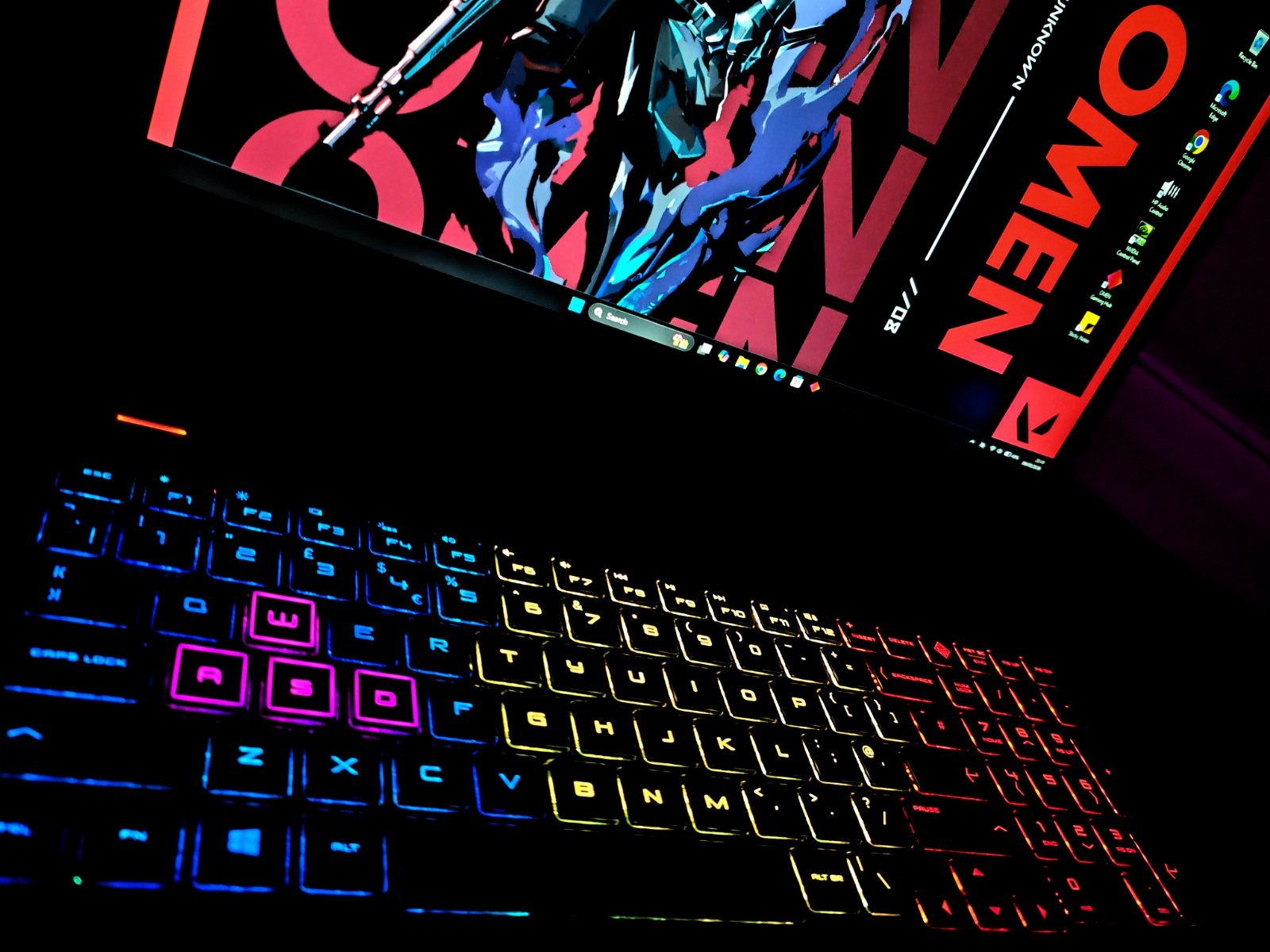 Hp Omen Gaming Laptop With SSD and HDD VR Ready 144Hz 