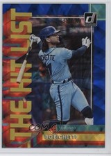 2022 Panini Donruss The Hit List Blue 35/249 Bo Bichette #THL-5 14mg