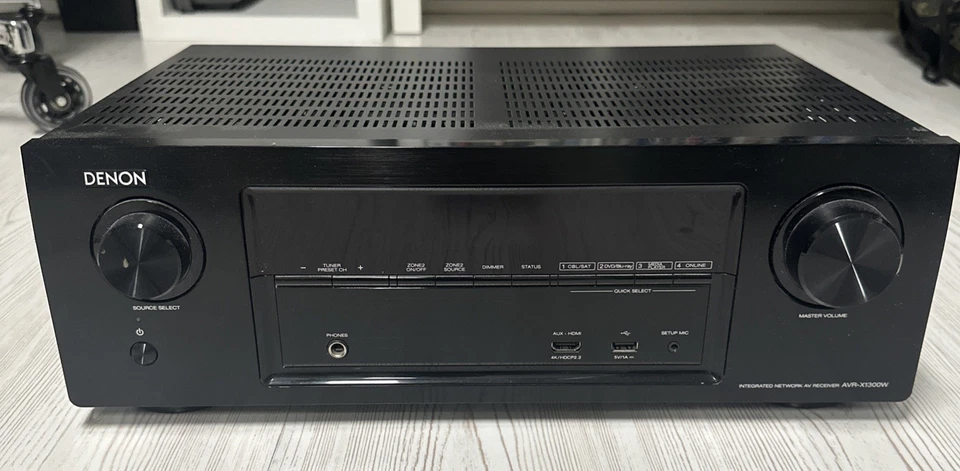 Denon AVR-X1300W Dolby Atmos Vision DTSX 7.2 AV Receiver