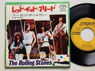 The Rolling Stones ''LET IT BLEED'' JAPAN ORIGINAL CUPPLING LONDON 45 7'' TOP-1460