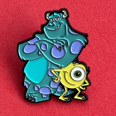 Pin Badge Anstecker, Pixar, Monster AG, Mike & James P.  Sulley  Sullivan