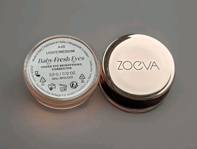 2 Stück Zoeva Baby Fresh Eyes Under Eye Brightening Corrector Light  Medium 7 g