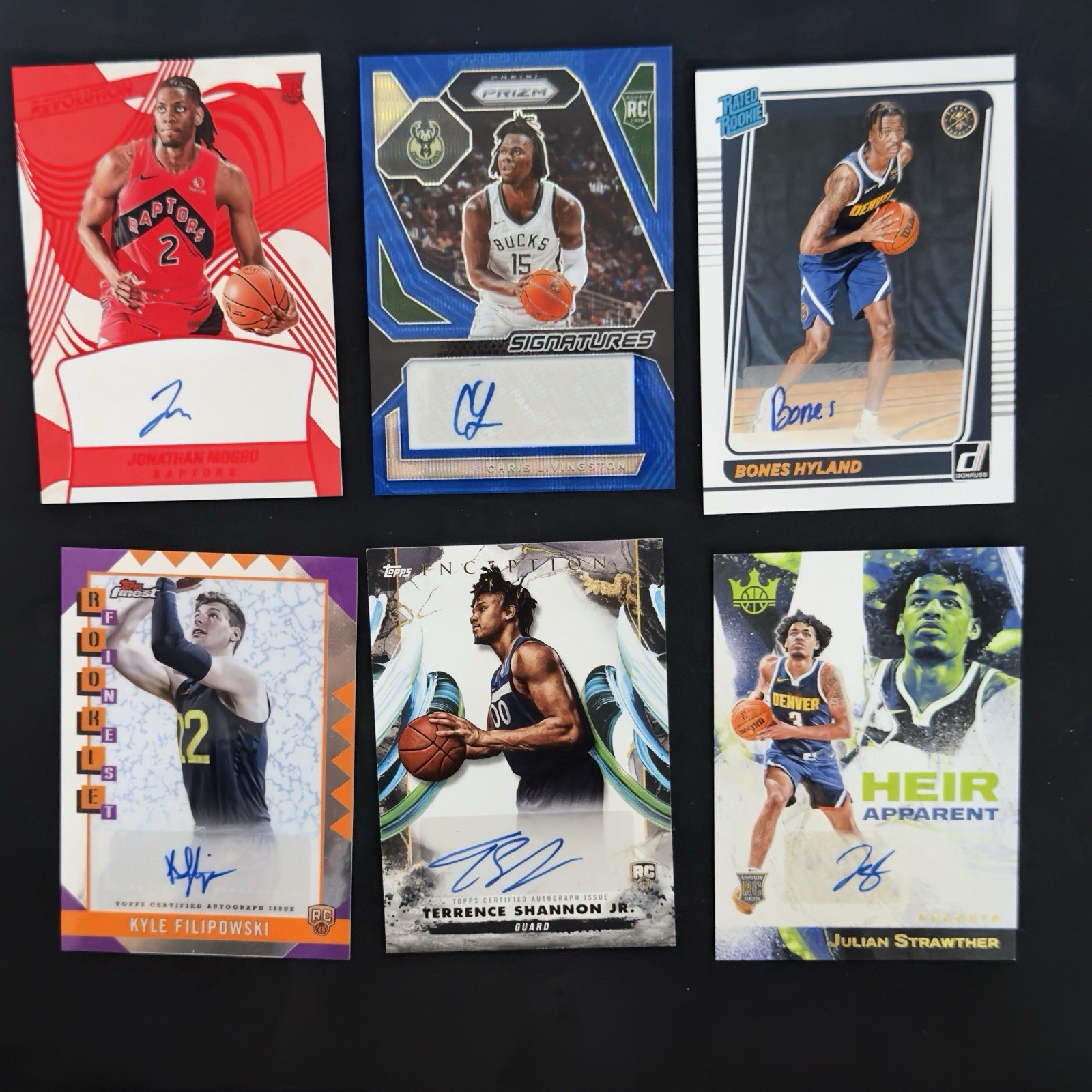 🔥 26-Card NBA Rookie Lot Auto Patch Numbered Serial RC Basketball Trading Cards