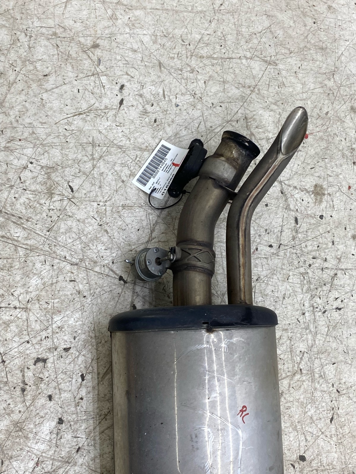 2010-2020 BENTLEY MULSANNE OEM REAR LEFT EXHAUST MUFFLER SILENCER PIPE TUBE