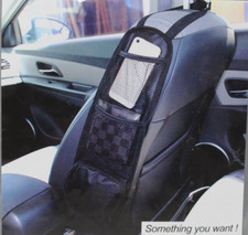 Luckybay Car Seat Side Organizer Auto Seat Storage Hanging Bag Phones Drink S...