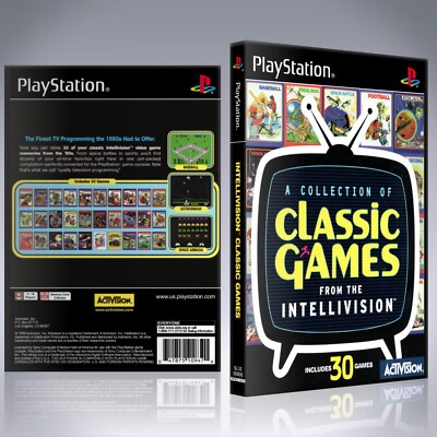 PS1 Case NO GAME Intellivsion Classic Games