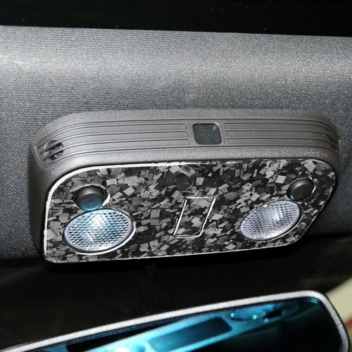 45Pcs Forged Carbon Fiber Kits Full Interior Trim Cover For Ford Mustang 2009-14 - Foto 5 di 23