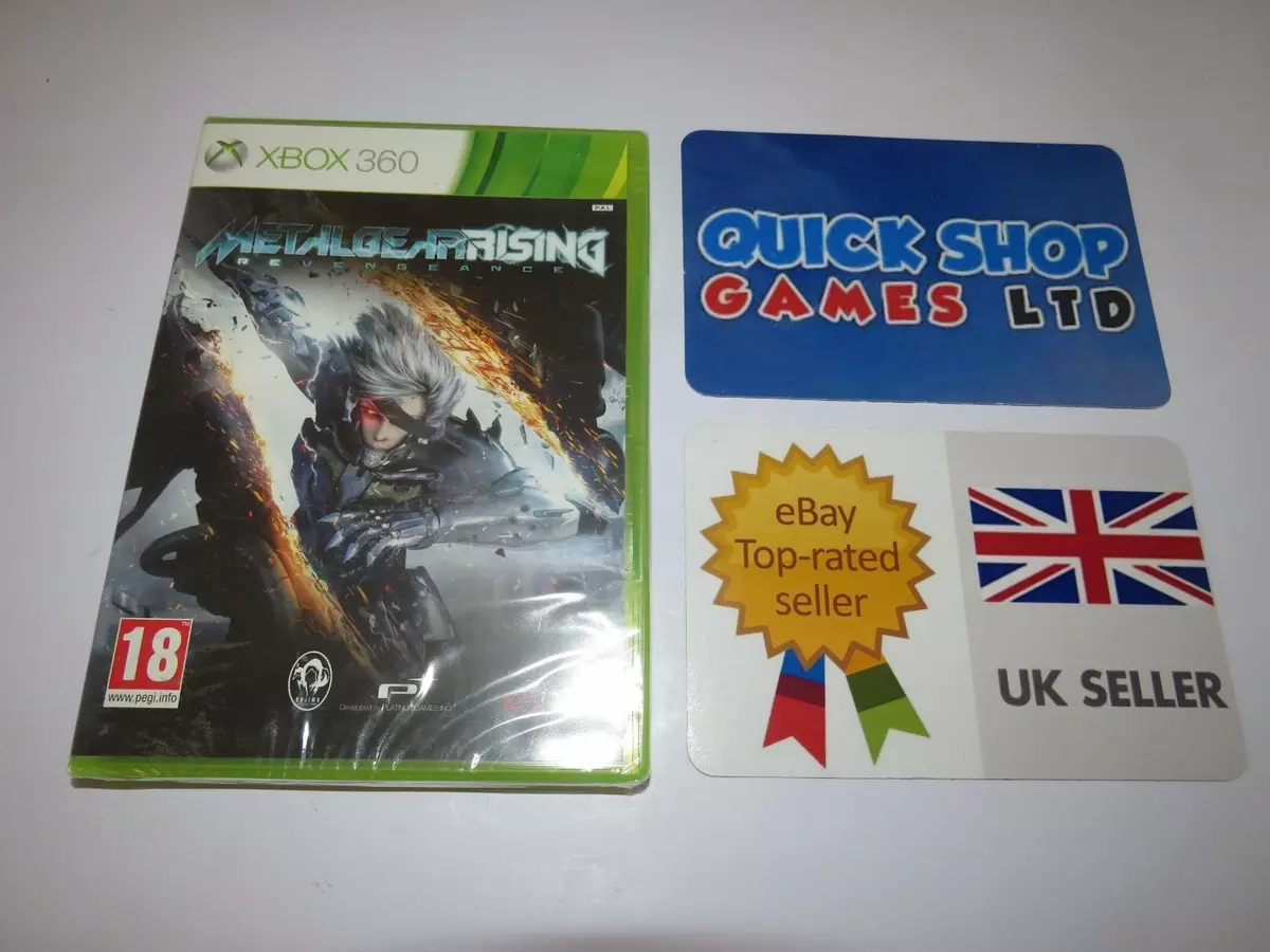 Jogo Metal Gear Rising - Revengeance - Xbox 360 - Original