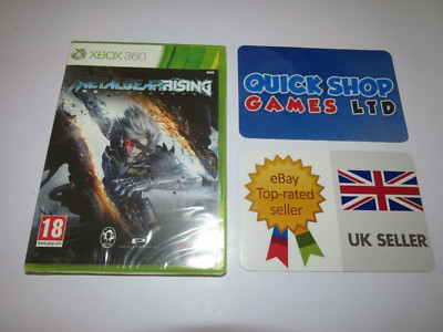 Metal Gear Rising: Revengeance Xbox 360. Neu versiegelte Kumpel-Version