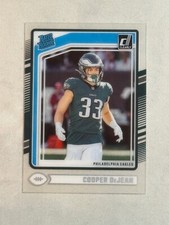 2024 Panini Clearly Donruss Cooper DeJean Rookie RC #72 Eagles