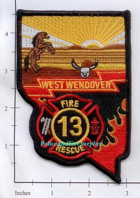 Nevada - West Wendover Fire Rescue 13 NV Fire Dept Patch