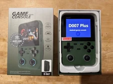 D007 Plus Video Gaming Handheld (Green) 10000+ Games ~ BRAND NEW!