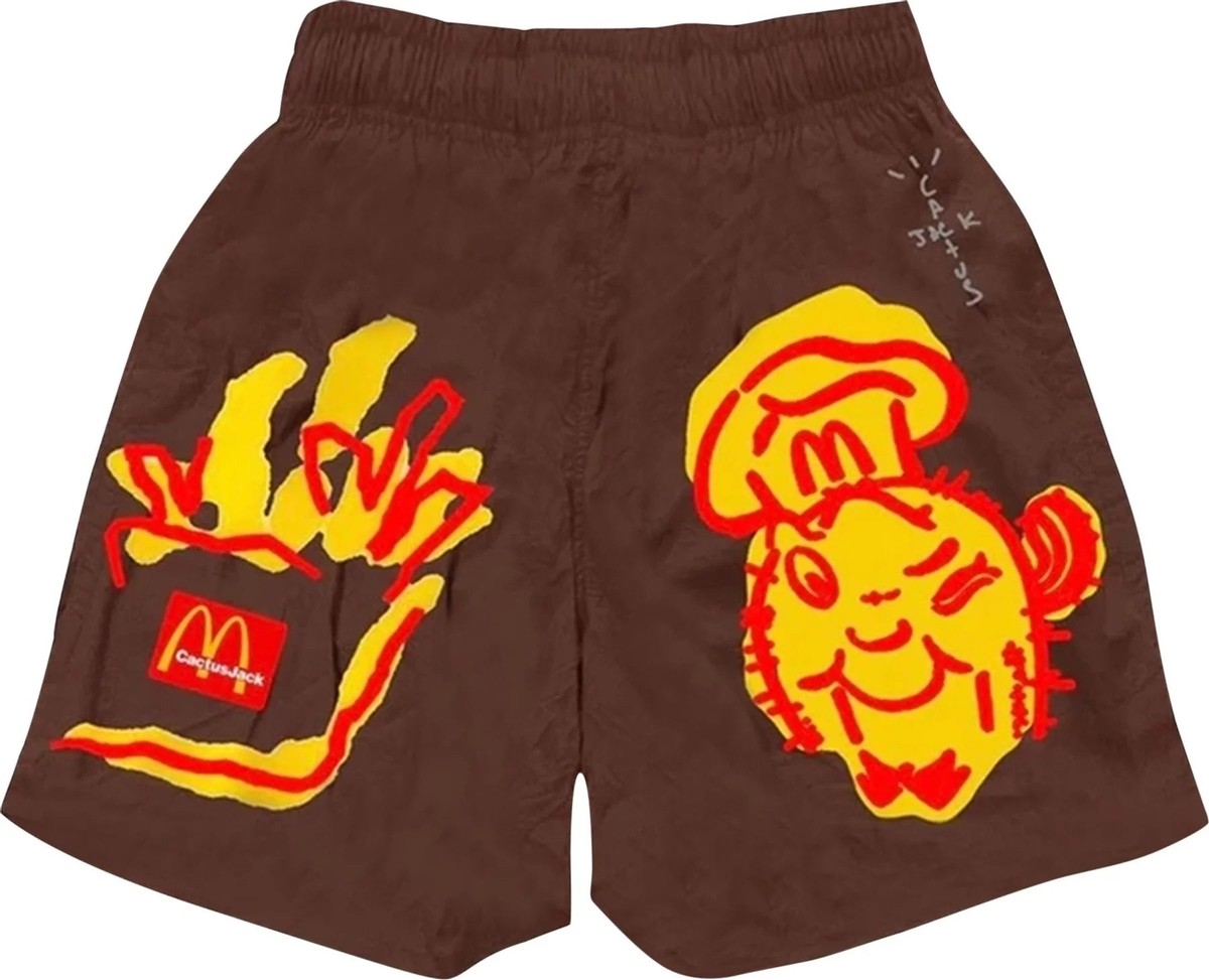 【新品】Cactus Jack “Sun Shorts” Brown Buy Cactus Jack by Travis Scott Sun Shorts 'Brown' - CJJ1