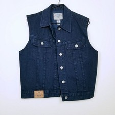 Gitano Vintage Dark Denim Vest | M