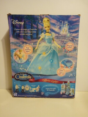 Disney Cinderella Twinkle Lights Special Edition 2004 Mattel G7983
