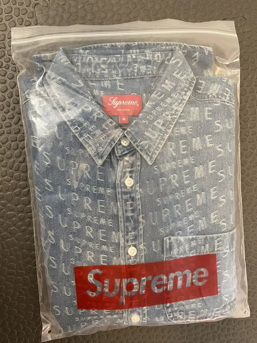 Supreme Jacquard Denim Shirt