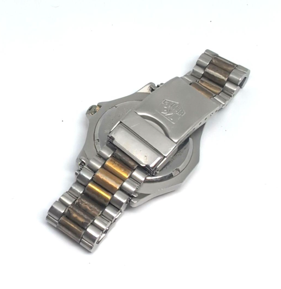 Tag Heuer QZ Pro 200M 935.413 Men's Gold Dial 35mm Used
