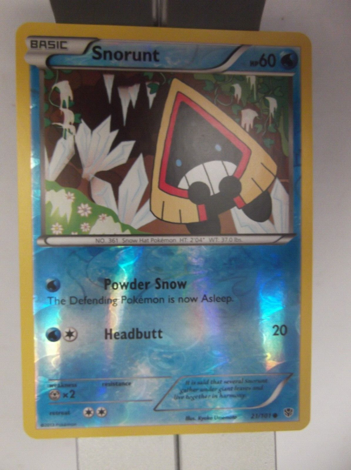 073PK021r - Snorunt- 21/101 - Plasma Blast - Common Reverse *