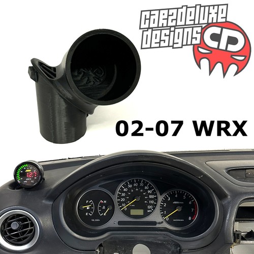 GAUGE POD MOUNT SINGLE FITS 20012007 SUBARU WRX FITS STI FUNCTIONAL