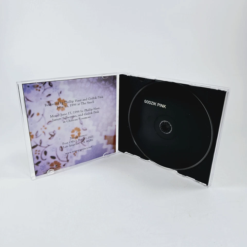 CD Jazz Godzik Pink - Same / Untitled Album (5 Song) TRANSPARENCY 1998 Foto 3 de 4