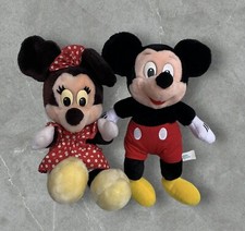 Disney Vintage Mickey and Minnie Mouse Plush Disneyland/Disney world Tag