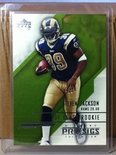 2004 UD DIAMOND PRO SIGS #98 STEVEN JACKSON RAMS FALCONS ROOKIE CARD. rookie card picture