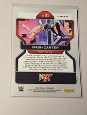 2022 WWE Prizm Nash Carter Red White Blue Prizm Parallel #143🔮