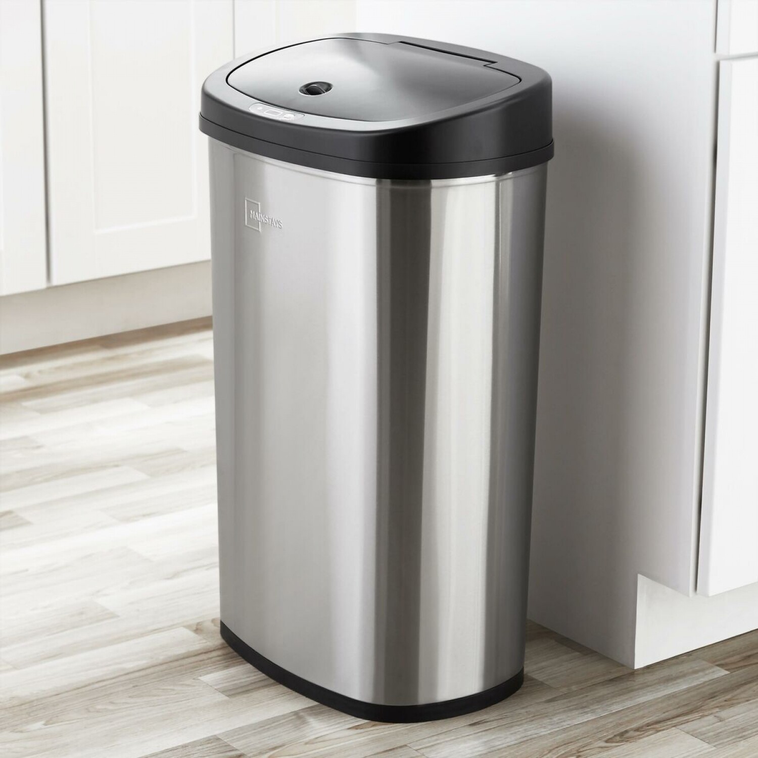 Details about Kitchen Motion Sensor Trash Can 13.2 Gallon Stainless Steel Hands Free Open