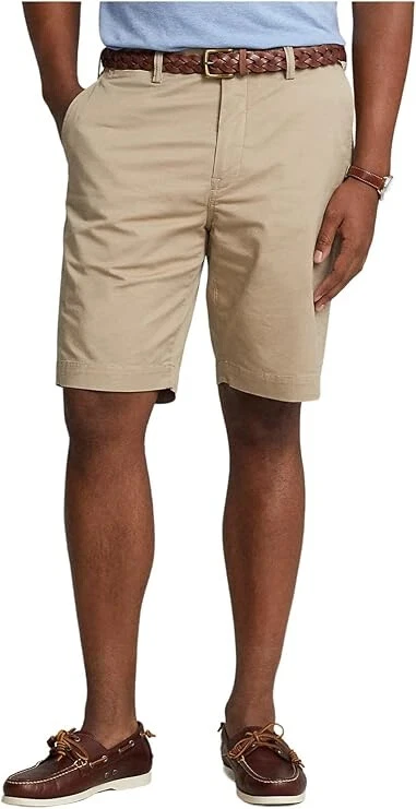 Polo Ralph Lauren Men's Classic Stretch Chino Shorts, Classic Tan, Size 42T