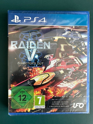 ps4 Raiden V: Director's Cut Limited Edition New + Sealed (Works on US Consoles)