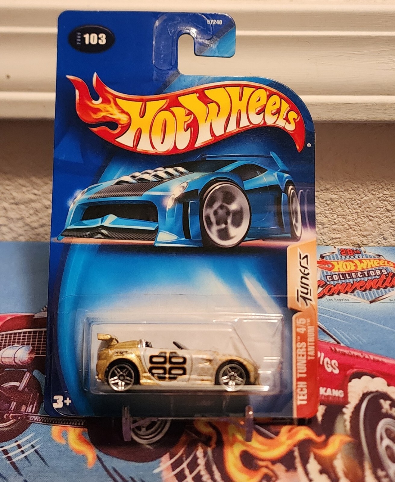 HOT WHEELS 2003 #103 TANTRUM  #4/5 TECH TUNERS SERIES