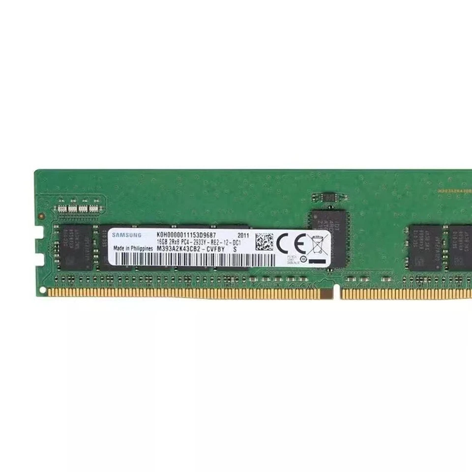 Samsung 16GB DDR4 2933MHz PC4-23400 2RX8 ECC Registered Memory M393A2K43CB2-CVF - Image 4 of 4