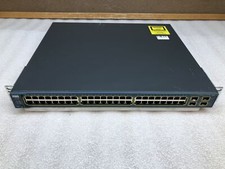 Cisco Catalyst 3560G 48-Port Gigabyte 4xSFP 1Gbe Network Switch WS-C3560G-48TS-S