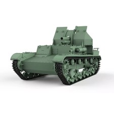 32629 1/32 Military Model Kit Soviet SU-5-2 Self-Propelled Artillery
