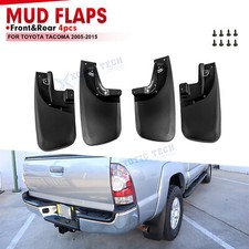 4pcsset Mud Flaps Splash Mudguards Wfender Flares For Toyota Tacoma 2005-2015