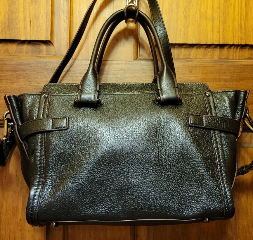 COACH SWAGGER PATCHWORK CARRYALL MULTI-COLOR SATC… - image 11