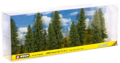 25086 Noch HO-TT-N-Z  Tannen 9 Stück, 8-12cm hoch, Classic Serie, GMK World