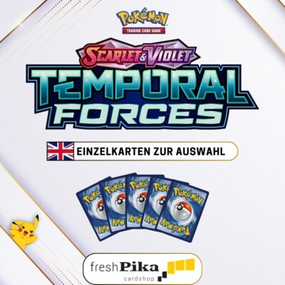 Pokemon - TEF - Temporal Forces - English   Einzelkarten zur Auswahl