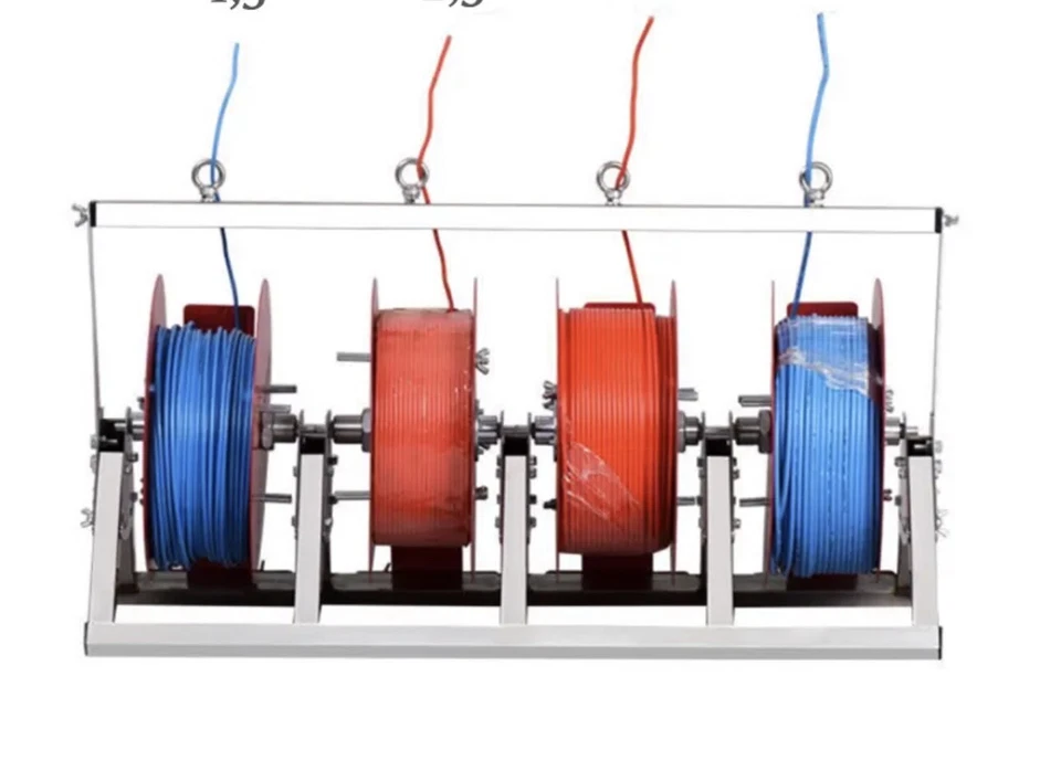 Pay-off Line Handy Gadget Electric Wire Pay-off Rack Fly Reel Pay-off Plate  - Image 2 of 4