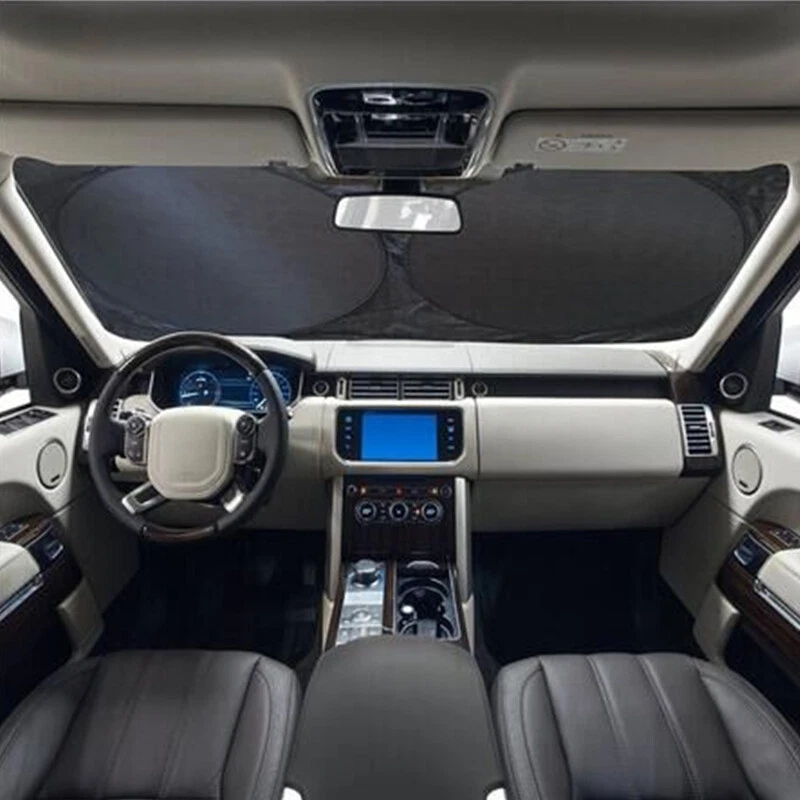 Jumbo Auto Windshield Sun Shade Visor For Car Cover Front Wind Shield Visor  - Image 3 of 4