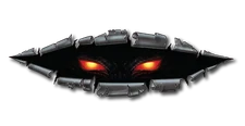 Peeking Monster in trunk car decal vinyl sticker window truck bumper vehicle 3M