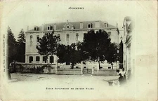 Old postcard Commercy-École Supérieure de Jeunes Filles (184165)